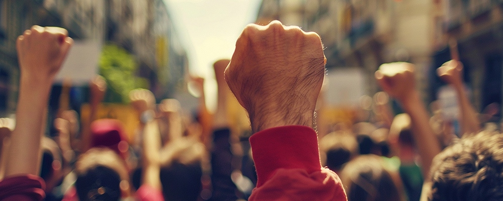 Classic Protest Banner